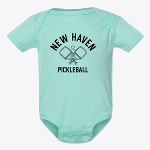 New Haven Kentucky Pickleball Baby Onesie