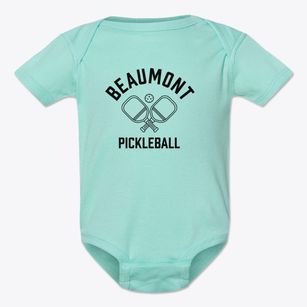 Beaumont Texas Pickleball Baby Onesie
