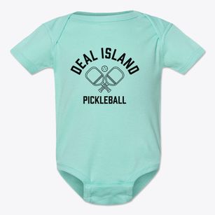 Deal Island Maryland Pickleball Baby Onesie