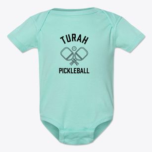 Turah Montana Pickleball Baby Onesie