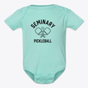 Seminary Mississippi Pickleball Baby Onesie
