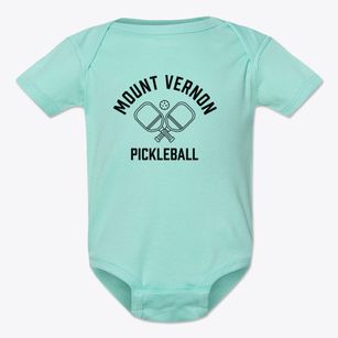 Mount Vernon Ohio Pickleball Baby Onesie