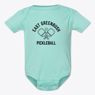 East Greenbush New York Pickleball Baby Onesie