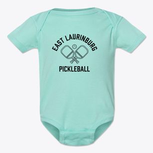East Laurinburg North Carolina Pickleball Baby Onesie