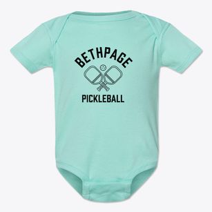 Bethpage New York Pickleball Baby Onesie