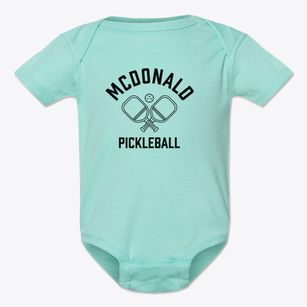Mcdonald Kansas Pickleball Baby Onesie