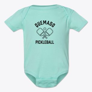 Quemado New Mexico Pickleball Baby Onesie
