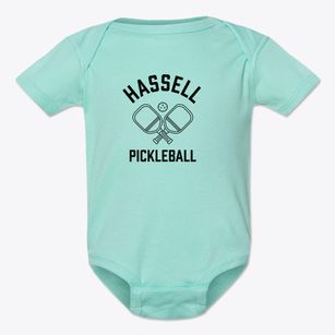 Hassell North Carolina Pickleball Baby Onesie