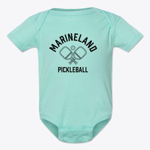 Marineland Florida Pickleball Baby Onesie