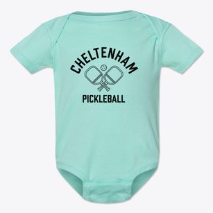 Cheltenham Pennsylvania Pickleball Baby Onesie