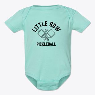 Little Bow New York Pickleball Baby Onesie