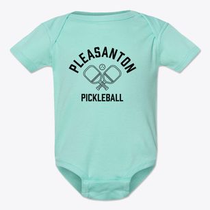 Pleasanton Texas Pickleball Baby Onesie
