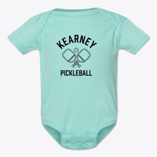 Kearney Missouri Pickleball Baby Onesie