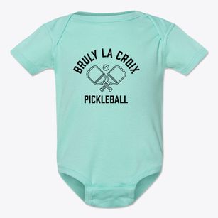 Bruly La Croix Louisiana Pickleball Baby Onesie