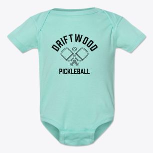 Driftwood New York Pickleball Baby Onesie