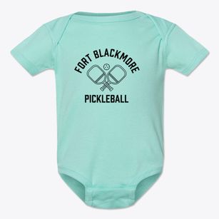 Fort Blackmore Virginia Pickleball Baby Onesie