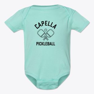 Capella North Carolina Pickleball Baby Onesie