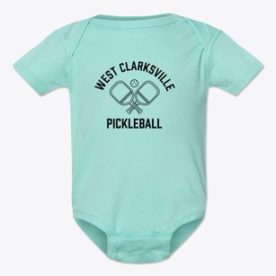 West Clarksville New York Pickleball Baby Onesie