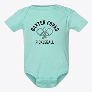 Baxter Forks South Carolina Pickleball Baby Onesie