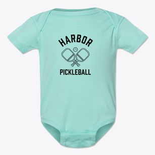 Harbor New York Pickleball Baby Onesie