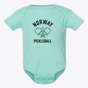 Norway Illinois Pickleball Baby Onesie