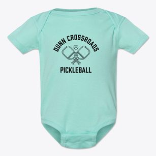 Dunn Crossroads North Carolina Pickleball Baby Onesie