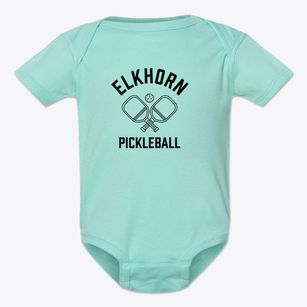 Elkhorn Virginia Pickleball Baby Onesie