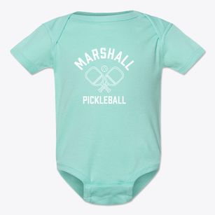 Marshall Colorado Pickleball Baby Onesie