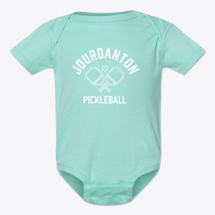 Jourdanton Texas Pickleball Baby Onesie