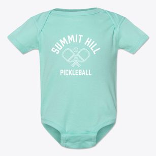 Summit Hill Pennsylvania Pickleball Baby Onesie