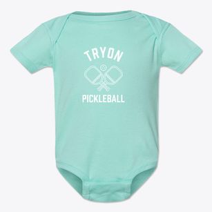 Tryon Oklahoma Pickleball Baby Onesie