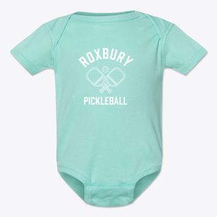 Roxbury Maine Pickleball Baby Onesie
