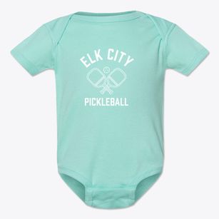 Elk City Kansas Pickleball Baby Onesie
