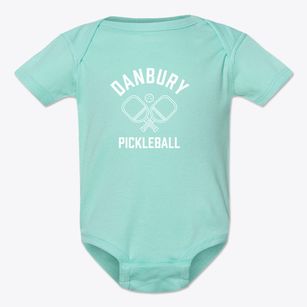 Danbury North Carolina Pickleball Baby Onesie