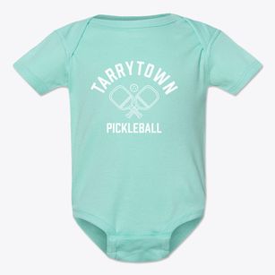 Tarrytown New York Pickleball Baby Onesie