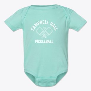 Campbell Hall New York Pickleball Baby Onesie