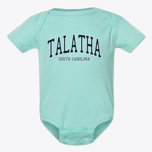 Talatha South Carolina Traditional Baby Onesie