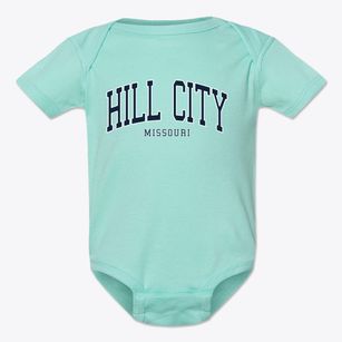 Hill City Missouri Traditional Baby Onesie