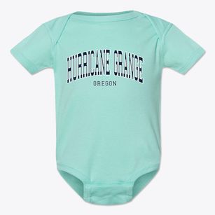 Hurricane Grange Oregon Traditional Baby Onesie