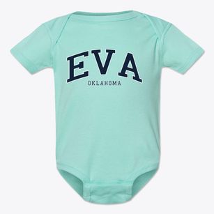Eva Oklahoma Traditional Baby Onesie