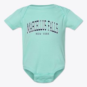 Marcellus Falls New York Traditional Baby Onesie