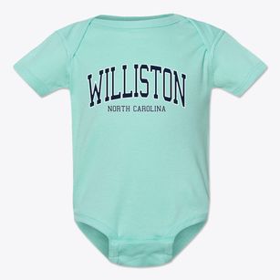 Williston North Carolina Traditional Baby Onesie