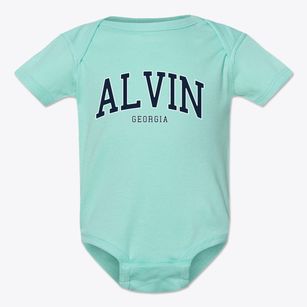 Alvin Georgia Traditional Baby Onesie