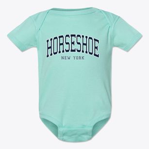 Horseshoe New York Traditional Baby Onesie