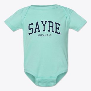 Sayre Arkansas Traditional Baby Onesie