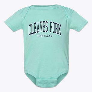 Cleaves Fork Maryland Traditional Baby Onesie