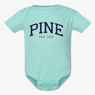 Pine New York Traditional Baby Onesie