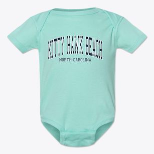 Kitty Hawk Beach North Carolina Traditional Baby Onesie