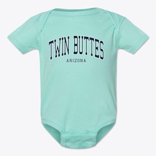 Twin Buttes Arizona Traditional Baby Onesie
