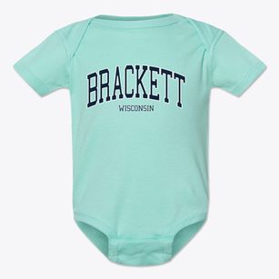 Brackett Wisconsin Traditional Baby Onesie